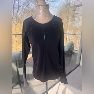 Athleta Perforated Seamless Performance Shirt